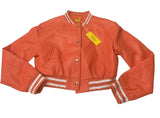 Creamsicle Varsity Style Jacket