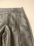 Faux Leather Slack Style Pants