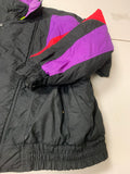 Vintage Multicolored Colorblock Ski Jacket