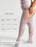 Plus Size Bling Sparkly Tights