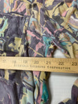 Multicolored Vintage 80's Button Down Top