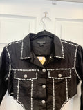 Rhinestone Embellished Blouse