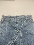 Acid Wash Denim Skirt