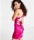 Fuschia Strappy Back Dress
