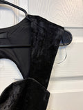 Black Velvet Bodysuit
