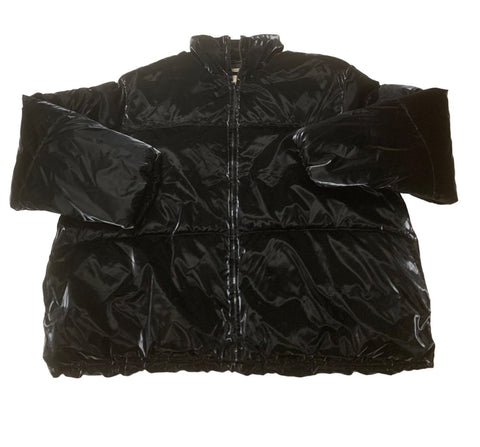 Vinyl Puffer Jacket