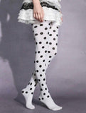 Polka Dot Patterned Tights