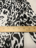 Cheetah Patterned Graphic Dress