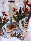 Vintage Hawaiian Style Top