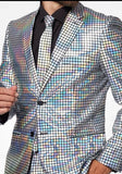 2 Piece Disco Ball Suit
