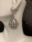 Pearl Bling Earrings