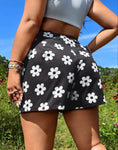 Daisy Patterned Chino Shorts