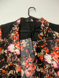 Multicolored Floral Patterned Blazer