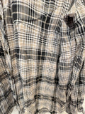DKNY Flannel Blouse