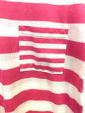 Vintage Pink Striped T-shirt