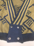 Vintage Geometric Patterned Sweater