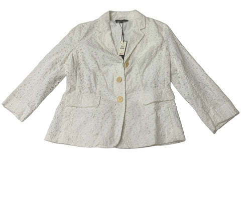 Talbots Eyelet NWT Preowned Blazer