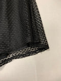 Black Mesh Circle Skirt