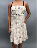 Eyelet Patterned Dress