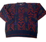 Vintage Geometric Patterned Sweater