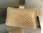 Bling Gold Convertible Clutch Bag