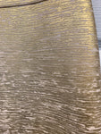 Metallic Gold Painted Pencil Skirt