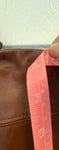 Express Coffee Faux Leather Skirt