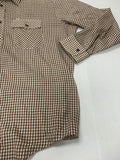 Vintage Bread Gingham Button Down Top