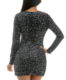 B. Smart Sequin Embellished Dress