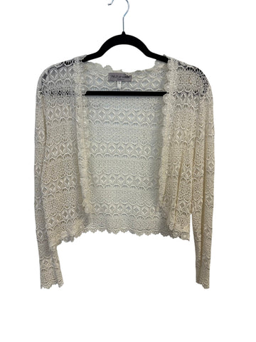 Crochet Knit Cardigan Sweater