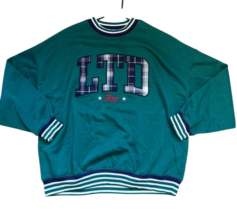Vintage Varsity Style Graphic Sweatshirt