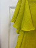 Neon Green Blouse
