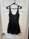 Polka Dot Peplum Dress