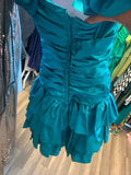 Vintage 80's Ruffled Party Dress