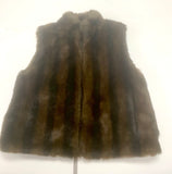 Reversible NWT Faux Mink Vintage Vest