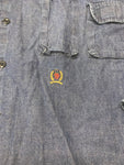 Vintage Tommy Hilfiger Chambray Button Down Top