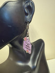 Mental Instability Grave Stone Earrings