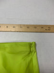 F21 Neon Green Slip Skirt