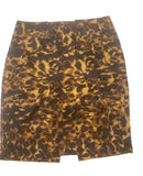 Vintage Cheetah Print Tulip Skirt