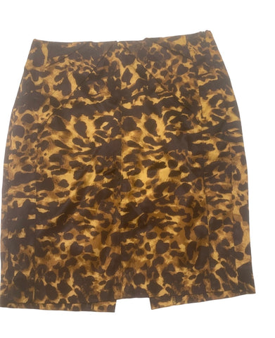 Vintage Cheetah Print Tulip Skirt
