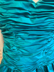 Vintage 80's Ruffled Party Dress