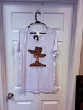 Cheetah Lady Graphic Tshirt