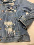 Forever 21 Distressed Denim Jacket-Preowned