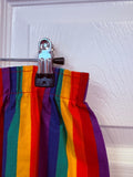 Vintage Rainbow Striped Shorts