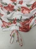 Ember Floral Drawstring Blouse