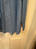 Blue Studded Chambray Blouse