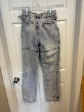 Vintage Acid Wash Cargo Style Jeans