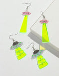 UFO Shaped Statement Earrings