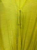 Neon Green Blouse