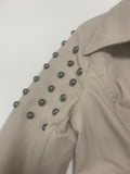 Studded Trench Coat